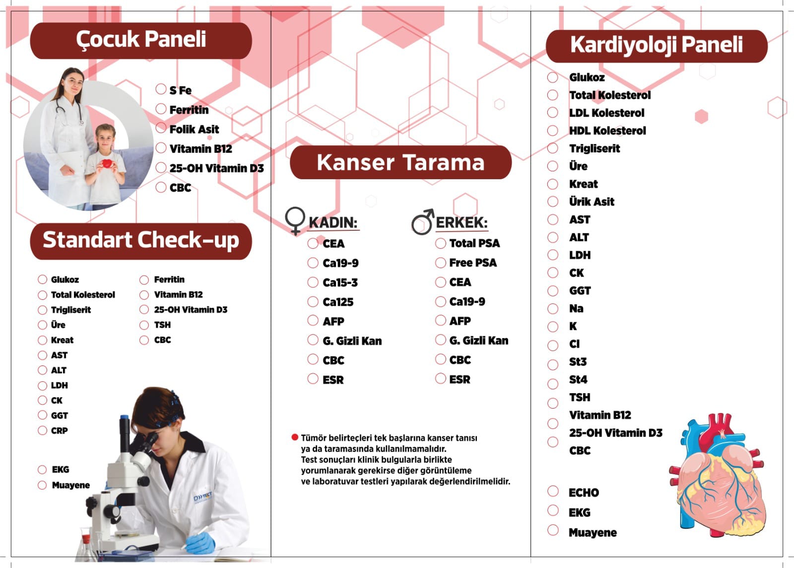 Check-Up Paketleri